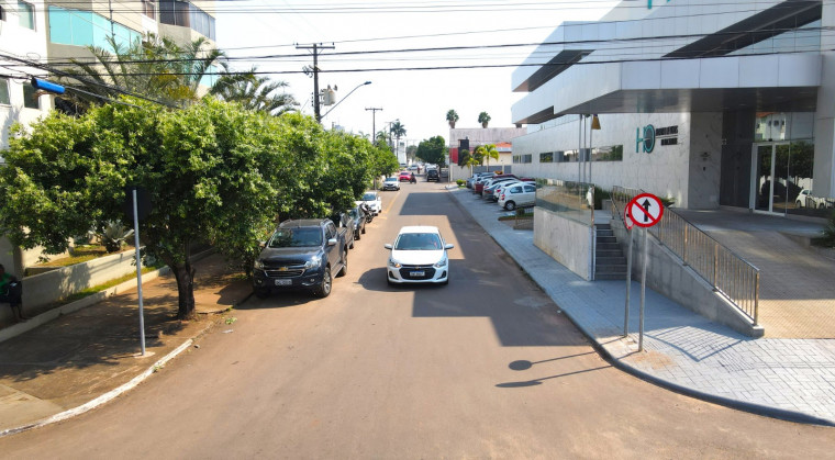 A Rua Caracas terá sentido único da Av. José de Brito para a Av. Tocantins