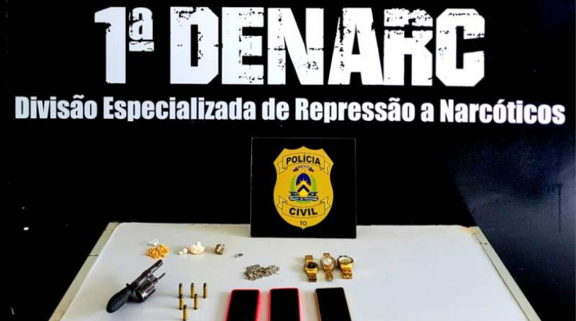 Polícia Civil fecha boca de fumo em Palmas