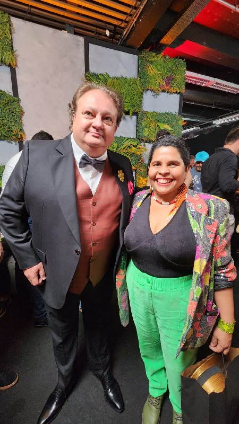 Ruth Almeida no programa