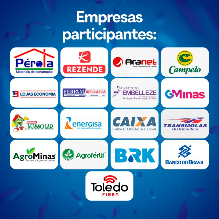 Empresas participantes do Feirão