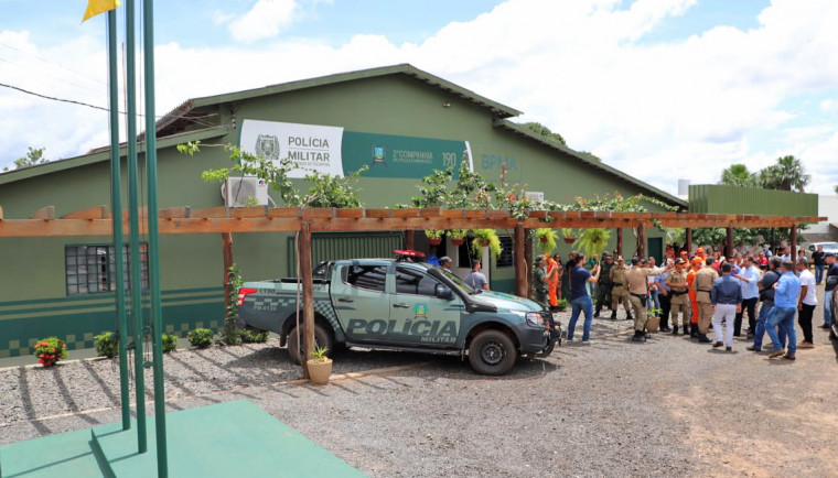 Governador Wanderlei Barbosa também realizou uma visita a 2ª Companhia do Batalhão Ambiental de Araguaína