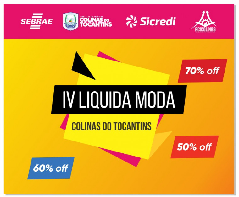 Liquida Moda será em Colinas