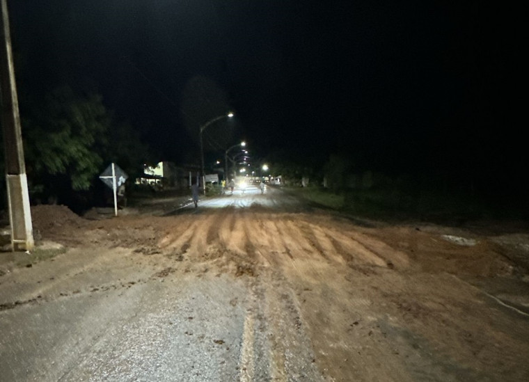 À noite deste domingo, trecho estava liberado para tráfego de veículos.