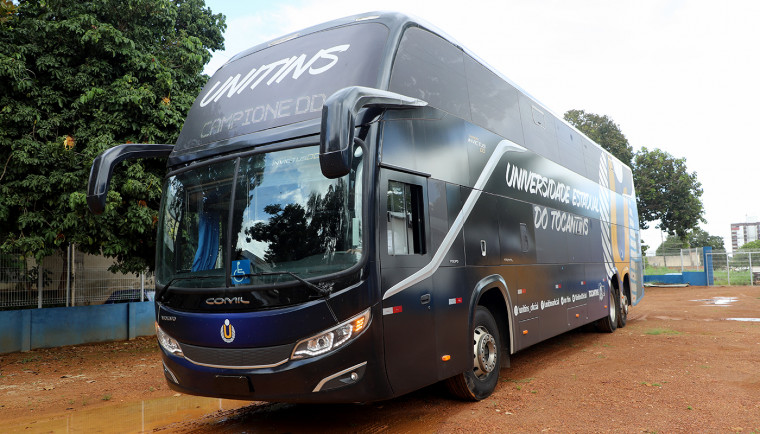 Novo ônibus da Unitins