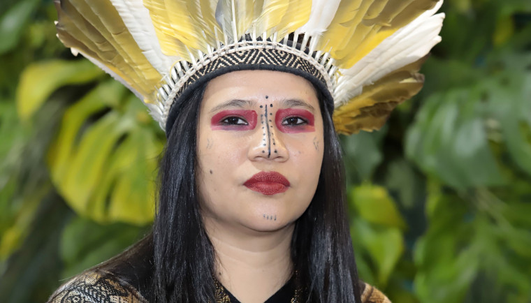 Secretária de Estado dos Povos Originários e Tradicionais do Tocantins, Narubia Werreria