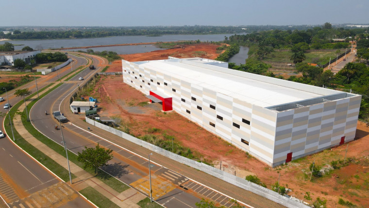 A primeira etapa do Centro de Convenções contou com investimentos no valor de R$ 7 milhões