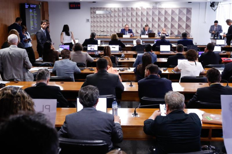 Senador Eduardo Gomes na comissão