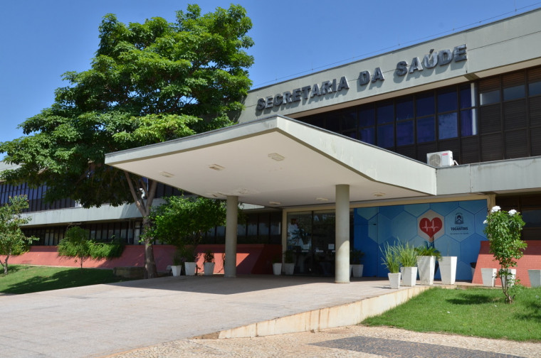 Secretaria Estadual da Saúde, em Palmas.