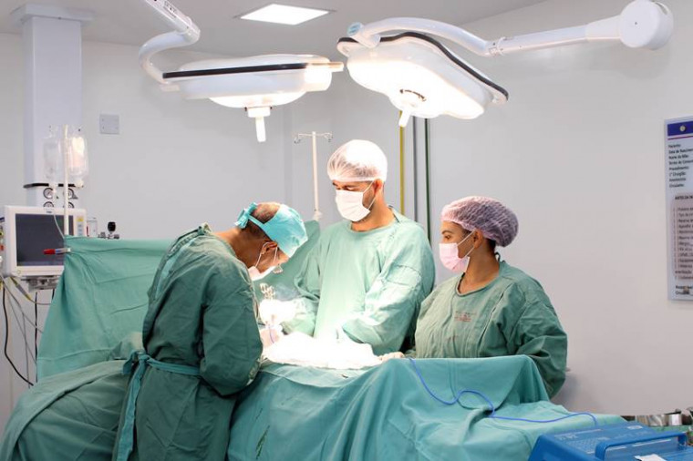 Cirurgia no Hospital Dom Orione