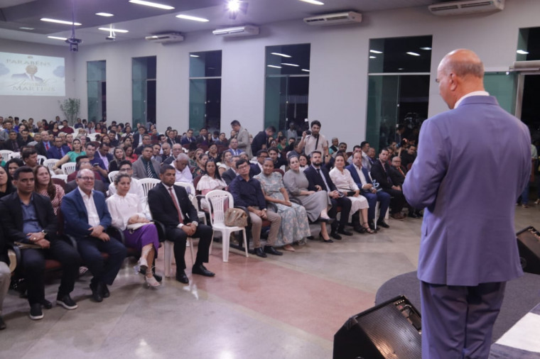  Dimas prestigiou as celebrações do 60° aniversário do Pastor Amarildo Martins