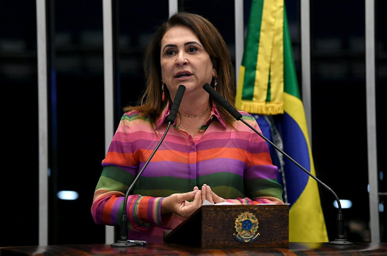 Kátia Abreu chamou atenção para as falas do presidente
