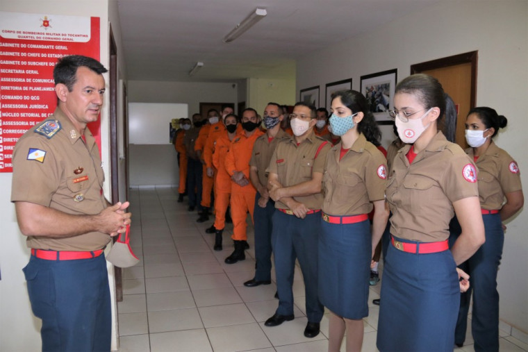 O anúncio foi feito pelo comandante do CBMTO nessa segunda-feira (14)