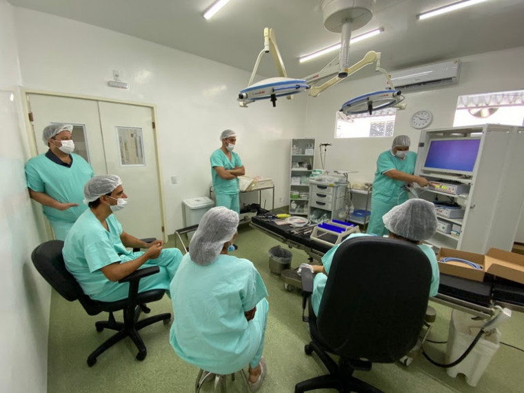 Sistema de videolaparoscopia permitirá realização de cirurgias minimamente invasivas no HDT-UFT