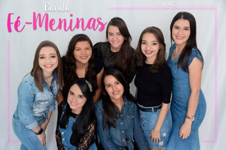 Banda Fé-Meninas tem 13 anos de história