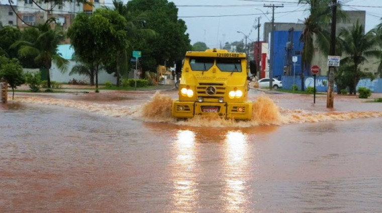 Araguaína tem sofrido com as fortes chuvas dos últimos dias