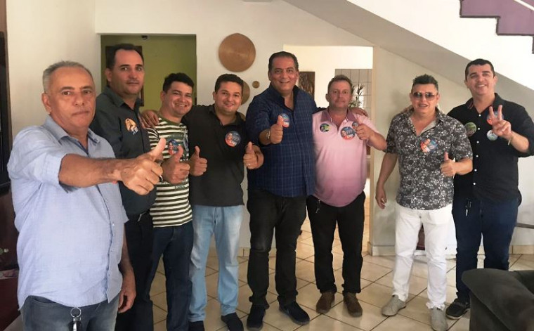 Eduardo Gomes e vereadores de Guaraí