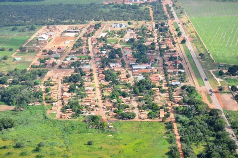 Cidade de Crixás do Tocantins tem 1.470 pessoas, conforme o Censo 2022