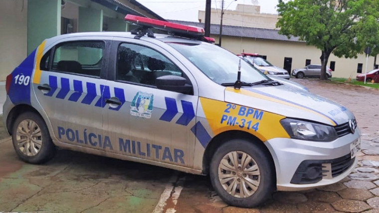 Polícia Militar efetuou a prisão do suspeito