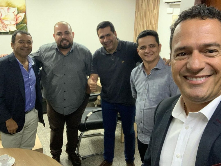 Encontro em Palmas dos três pré-candidatos a prefeito de Araguaína