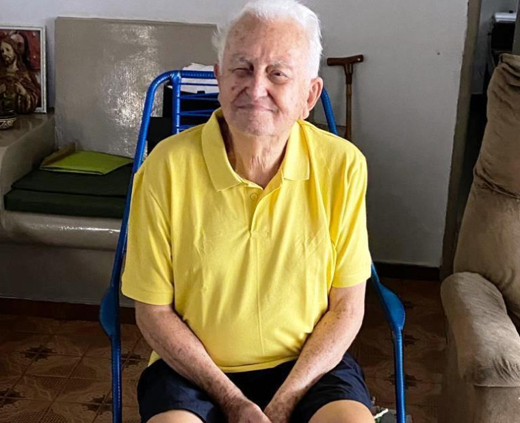 pioneiro Alberto Aguiar Santos, tinha 91 anos