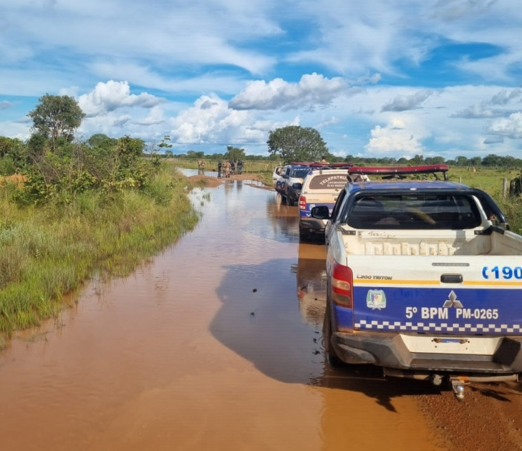 Forças de Segurança Pública Do Tocantins, Mato Grosso, Goiás e Pará realizam as buscas.
