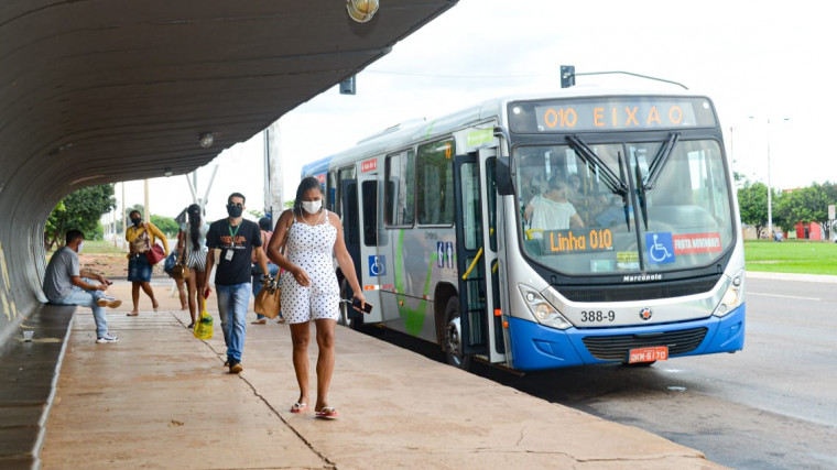 Transporte público de Palmas já pode circular com 100% da capacidade