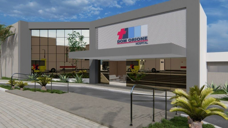 Nova fachada do Hospital Dom Orione (HDO)