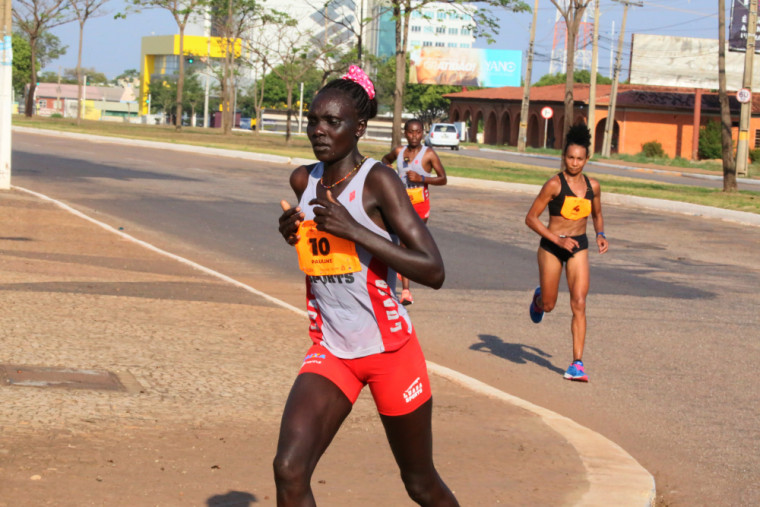 Pauline Chapatei Chemei foi a campeã da prova dos 21 km | Foto: Marcio Vieira