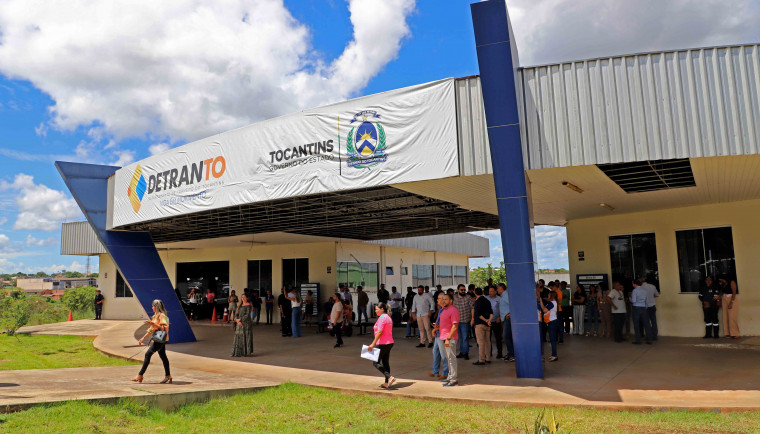 Anúncio foi feito durante visita à sede do Detran em Araguaína