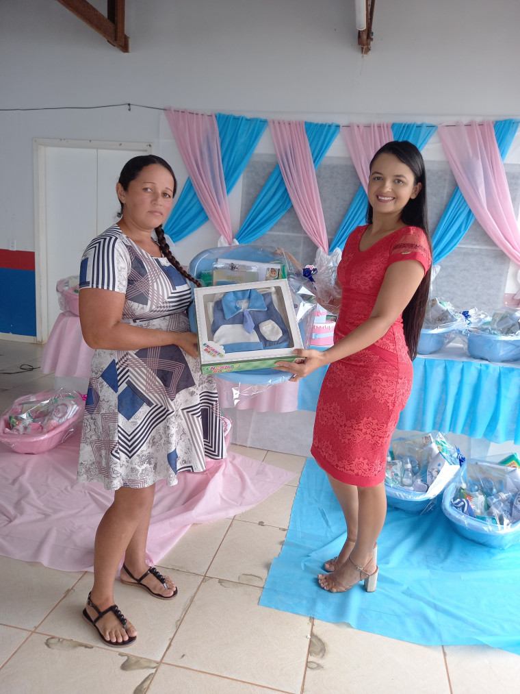 18 grávidas receberam os kits
