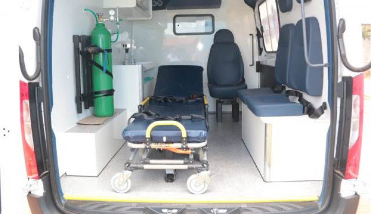 A ambulância foi avaliada em R$ 235 mil