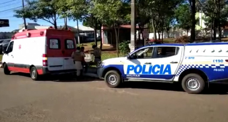 Homem esfaqueado foi levado para o Hospital Regional de Araguaína (HRA).