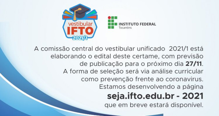 Anúncio do IFTO