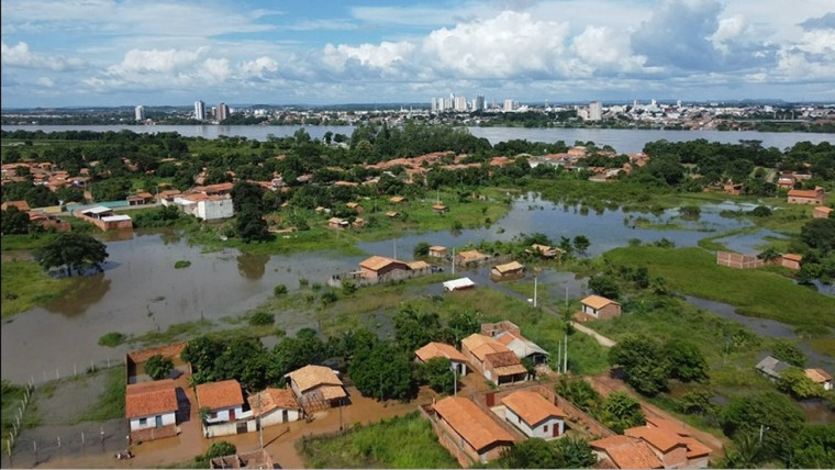 São Miguel do Tocantins é a cidade mais afetada pelas chuvas no Tocantins.