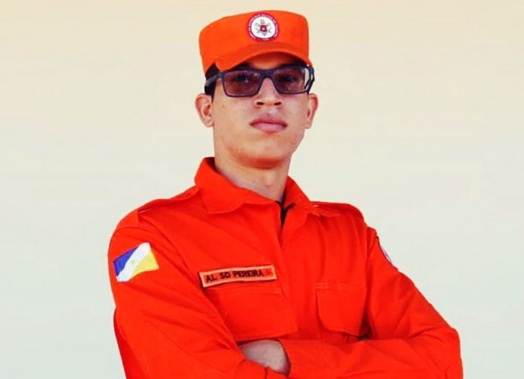 Aluno soldado Gabriel Pereira, 23 anos