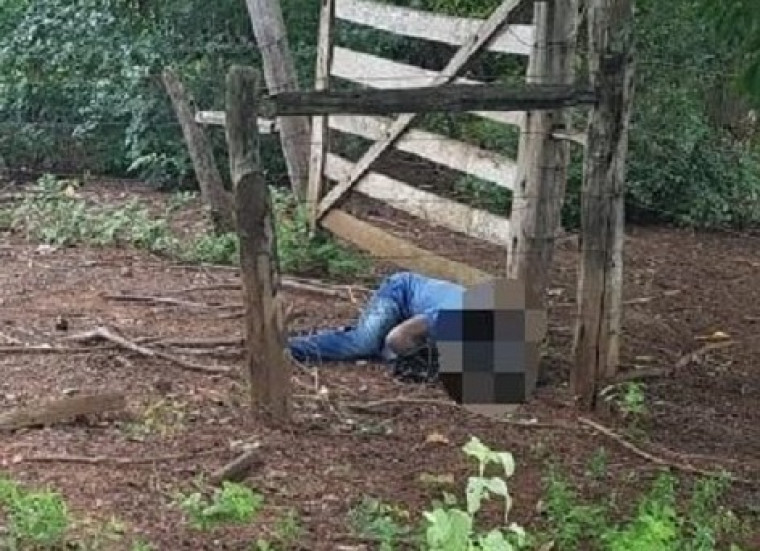 O corpo foi encontrado por moradores da zona rural de Angico