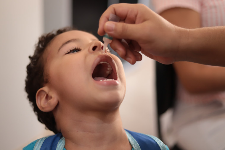Araguaína só atingiu 49,48% da meta vacinal contra a poliomielite.