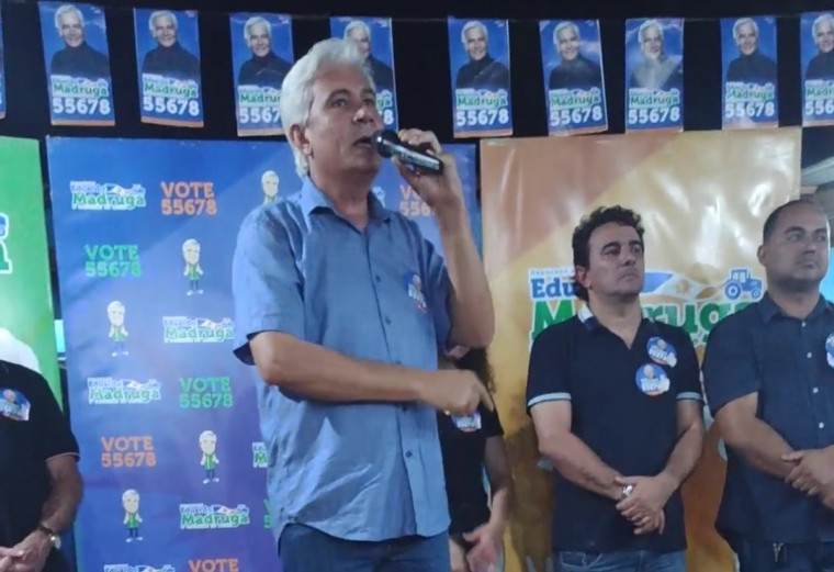 Eduardo Madruga foi um grande aliado do prefeito Neto na eleição de 2020