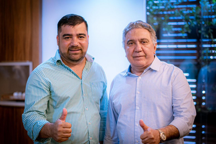 Júnior Martins recebe apoio do vice-governador Laurez Moreira