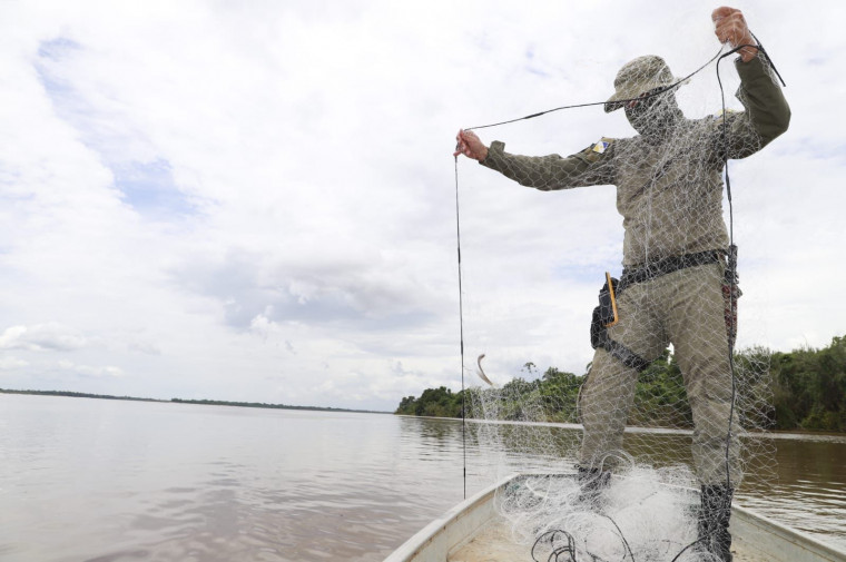 Operação do Naturatins nos rios Araguaia e Tocantins.