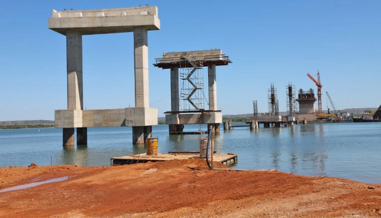 Ponte sobre o Rio Tocantins terá 1.488 metros de extensão