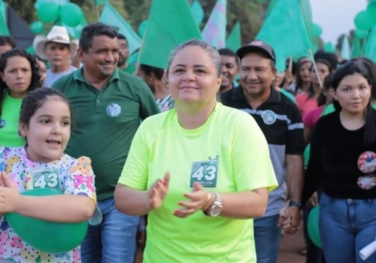 Nélida Miranda Cavalcante é esposa do ex-prefeito Gilmar Cavalcante
