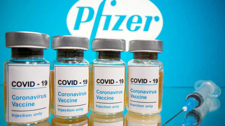 Vacinação com doses da Pfizer em Palmas