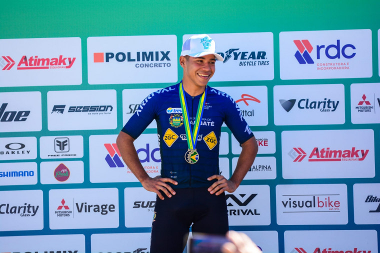 O jovem portuense Otávio Queiroz, garantiu o título de vice-campeão brasileiro