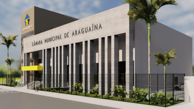 Projeto da nova sede do parlamento municipal de Araguaína