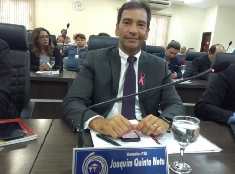 Vereador Joaquim Quinta Neto
