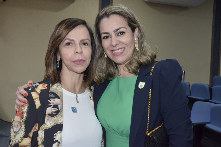 Deputada federal Professora Dorinha Seabra (DEM) e a Prefeita Cinthia Ribeiro (PSDB)