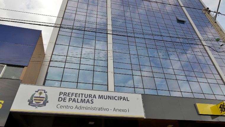 Fachada prefeitura de Palmas