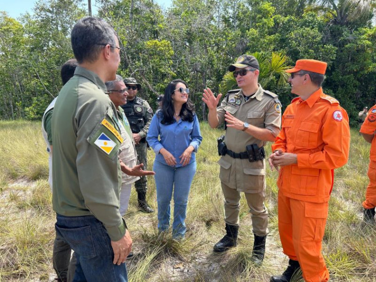 Presidente Renato Jayme acompanhou o início das ações fiscalizatórias no Jalapão