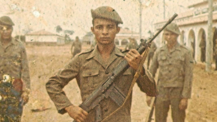 Recrutas do Exército Brasileiro na década de 1970